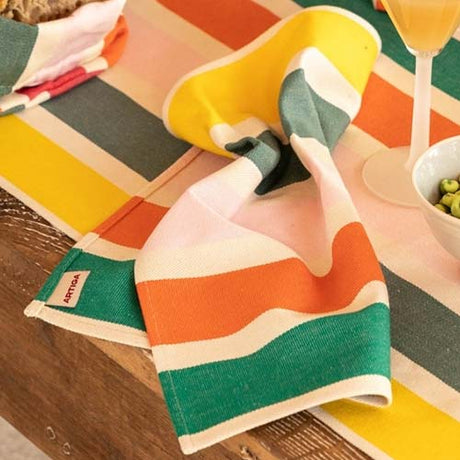 Serviette Torchon GARLIN Melon - ARTIGA
