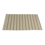 Set de table enduit SAUVELADE écru - ARTIGA rayures épaisses