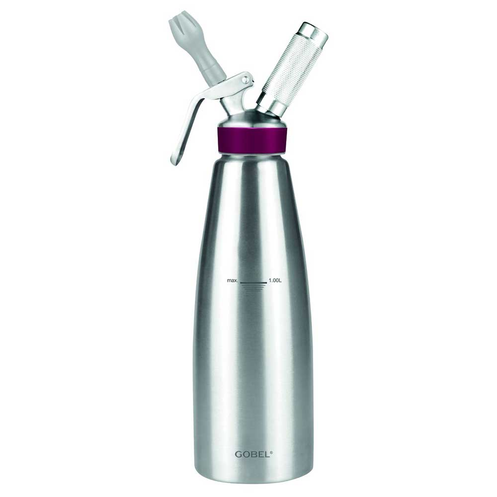 Siphon professionnel inox 1 L - GOBEL