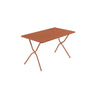 Table de jardin pliante Balcony Lafuma orange canyon