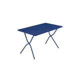 Table de jardin pliante Balcony Lafuma bleu indigo