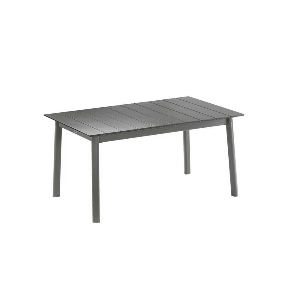 Table de jardin aluminium pour l'extérieur 4 à 6 personnes - Oron – LAFUMA lattes