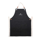 Tablier de cuisine couleur denim - LOUIS TELLIER