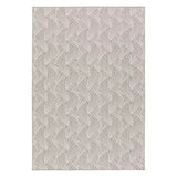 Tapis Lafuma gris avec motif éventail