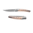 Couteau pliant Le Thiers Pirou 12cm Corne de Bélier avec Etui en cuir OFFERT - GOYON-CHAZEAU