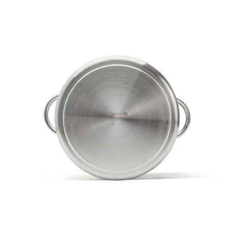 Marmite traiteur en inox PRIM'APPETY 28 cm - DE BUYER vue du dessous