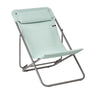 Chaise longue pliante compacte MAXI TRANSAT + toile Batyline DUO - LAFUMA mistral