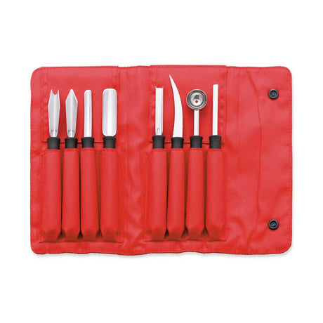 Trousse 8 outils à sculpter pour fruits et légumes - MATFER
