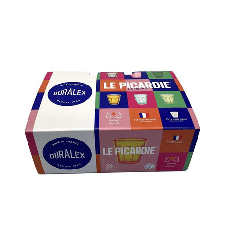 Lot de 6 verres 25 cl Colorés PICARDIE - DURALEX en promo