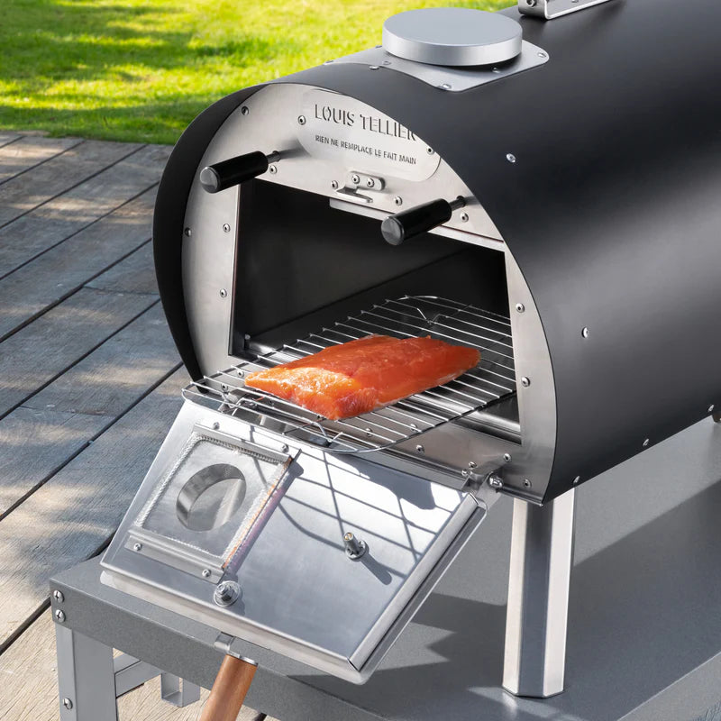 Grille pour fumer votre saumon dans un four extérieur