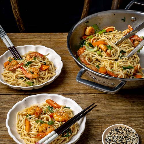 Wok Inox Castel'Pro anses fixes - CRISTEL buffet service à table art de la table professionnel