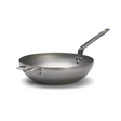 Wok bombé MINERAL B 32 cm DE BUYER en acier carbone