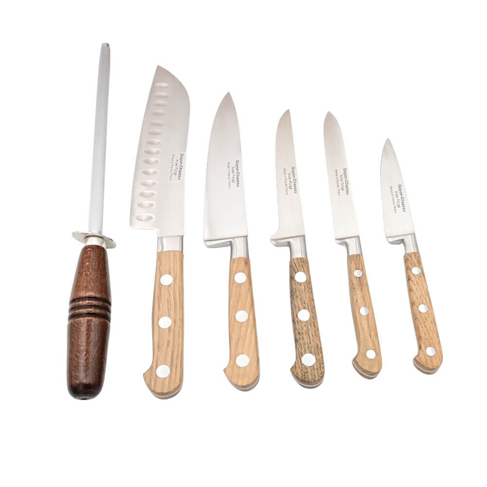 Set de 6 couteaux de cuisine Tradichef - GOYON-CHAZEAU