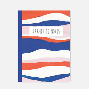 Carnet de notes Motif Vagues - PASCALE EDITIONS