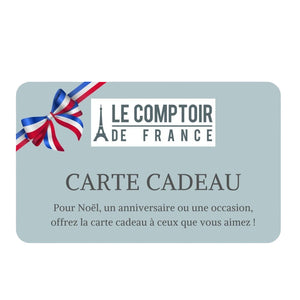 Carte-cadeau - LE COMPTOIR DE FRANCE
