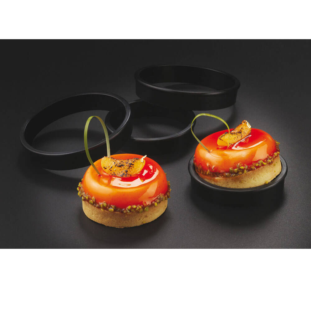 Tartes avec Cercle Exoglass Diamètre 60mm - Matfer