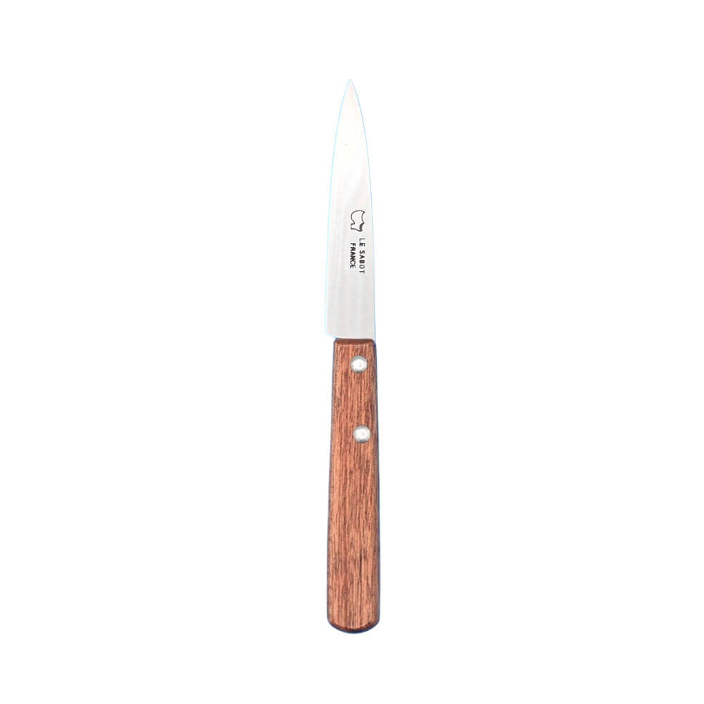 LiebeWH Couteau à Sabot Pour Bovins Et Chevaux - Lame Droite, Acier Haute Qualité, Poignée Bois - Lot De 4 - Pour Droitier Et Gaucher