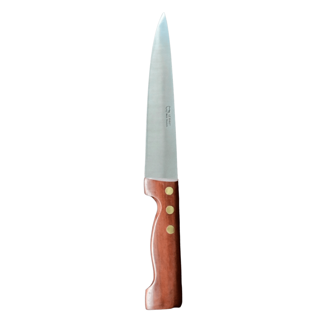 Couteau Saigner 20cm avec Manche en Bois Bubinga - Au Sabot