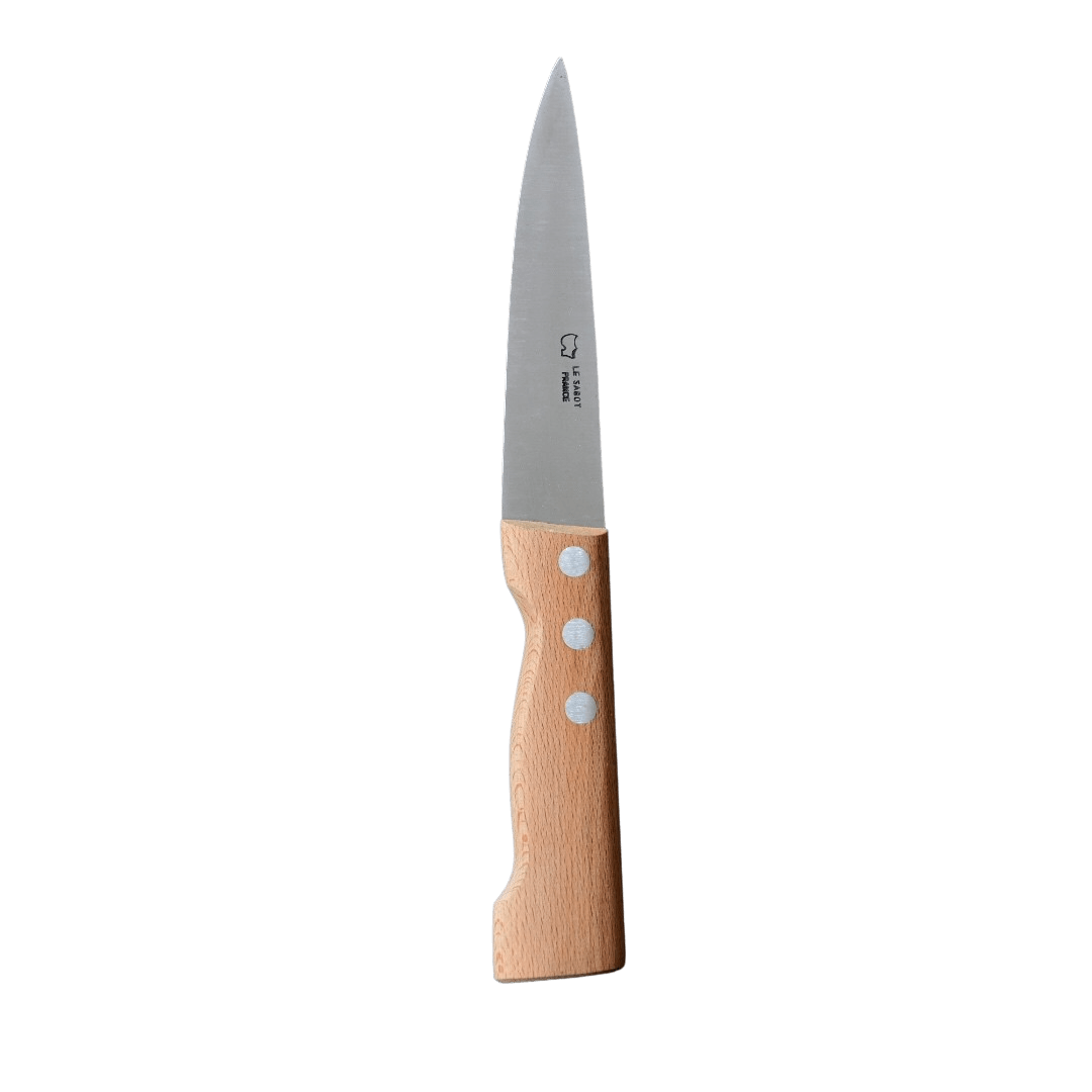 Couteau à Saigner Professionnel La Fourmi - Lame 14 Cm Carbone - Fabriqué En France