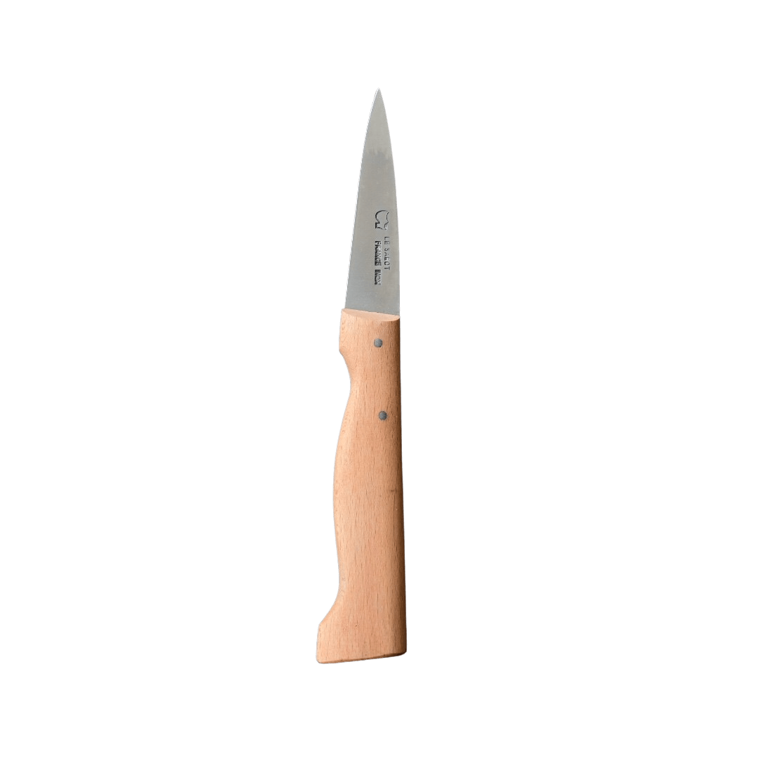 Couteau Saigner 8cm Manche en Hêtre - Au Sabot