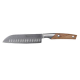 Couteau Santoku Le Thiers Manche en loupe de cade de la coutellerie Goyon-Chazeau