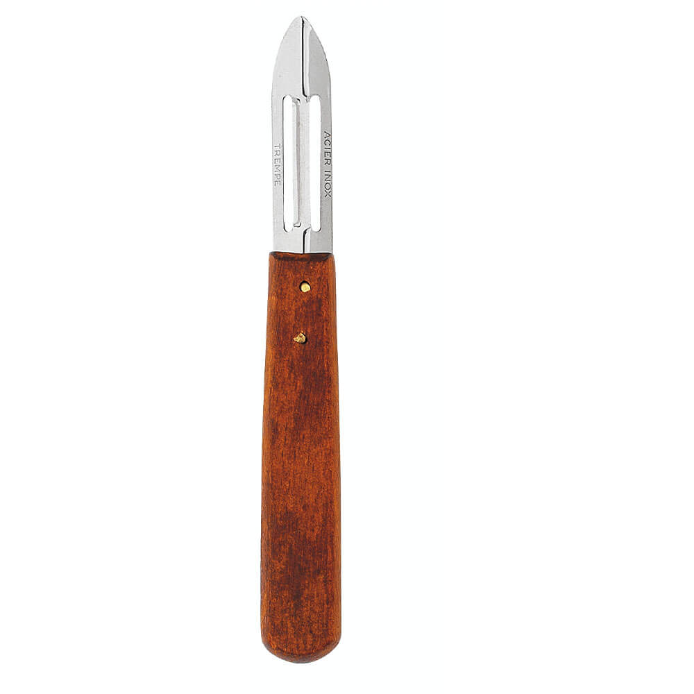 Couteau julienne manche en bois vernis aubergine L'ECONOME Ref. CL
