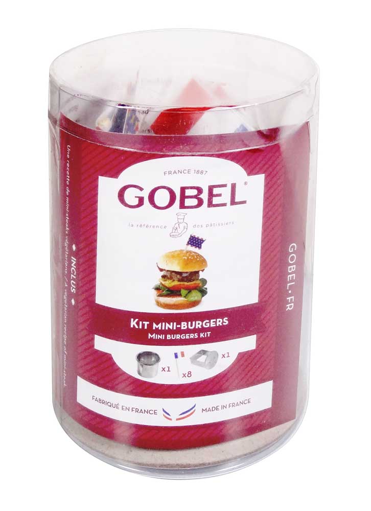 Kit Mini-Burgers dans boite - GOBEL