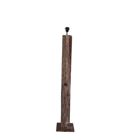 Pied de Lampadaire COP'OW en vieux bois 130cm - Les Sculpteurs du Lac