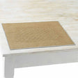Set de table Quadrille 45x35cm couleur argent - Charvet Editions
