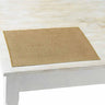 Set de table Quadrille 45x35cm couleur or - Charvet Editions