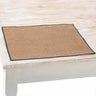 Set de table Quadrille 45x35cm couleur petrole - Charvet Editions